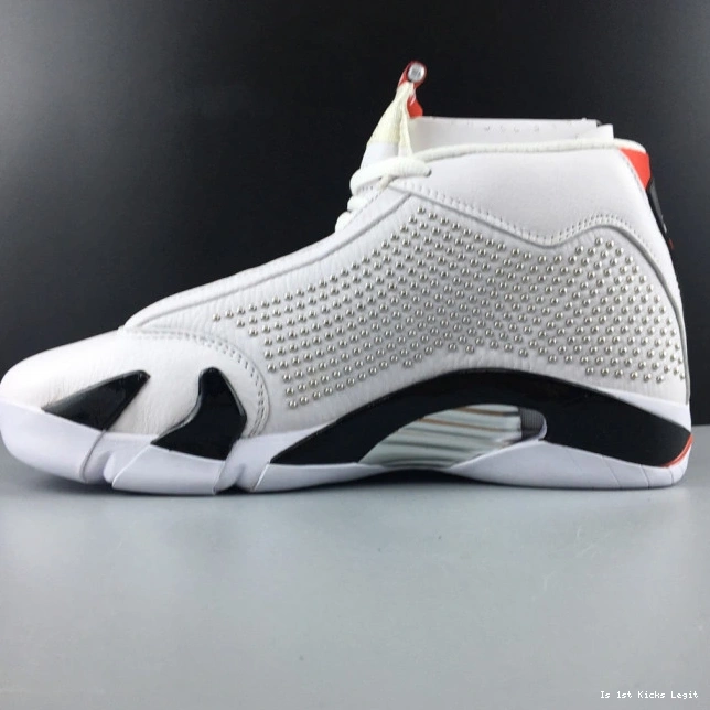 Air Jordan White 14 Retro BV7630-106 0801